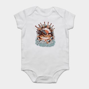 Dragon Sushi Ramen Baby Bodysuit